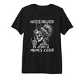 Overstimulated Moms Club Skeleton T-Shirt - Minimalist Print for Adults - T-Shirt, Sweatshirt, Hoodie