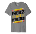 Progress Over Perfection Mental Health T-Shirt - Custom Art Print Unisex - T-Shirt, Sweatshirt, Hoodie