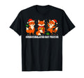 Funny Fox Overstimulated But Festive T-Shirt - Minimalist Print Unisex - T-Shirt, Sweatshirt, Hoodie