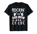 Rockin Dog Mom Occupational T-Shirt - Casual Everyday Wear Men Women - T-Shirt, Sweatshirt, Hoodie
