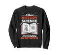 Nonfiction Book Read History Science Sweatshirt - Custom Art Print Unisex - T-Shirt, Sweatshirt, Hoodie