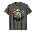 School Librarian Bibliophile Bookish T-Shirt - Novelty Apparel for Adults - T-Shirt, Sweatshirt, Hoodie