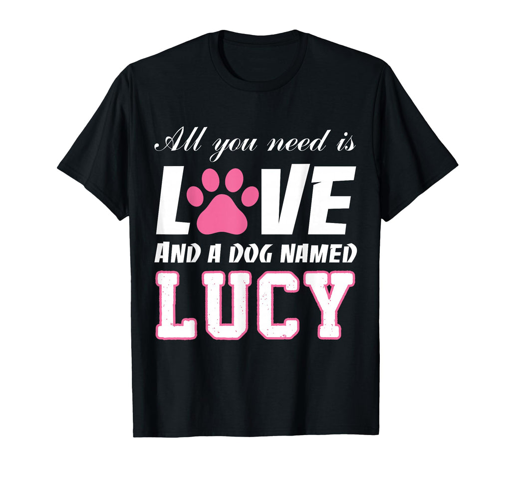 All You Need Is Love And Dog Named T-Shirt - Aesthetic Graphic for Adults - T-Shirt, Sweatshirt, Hoodie