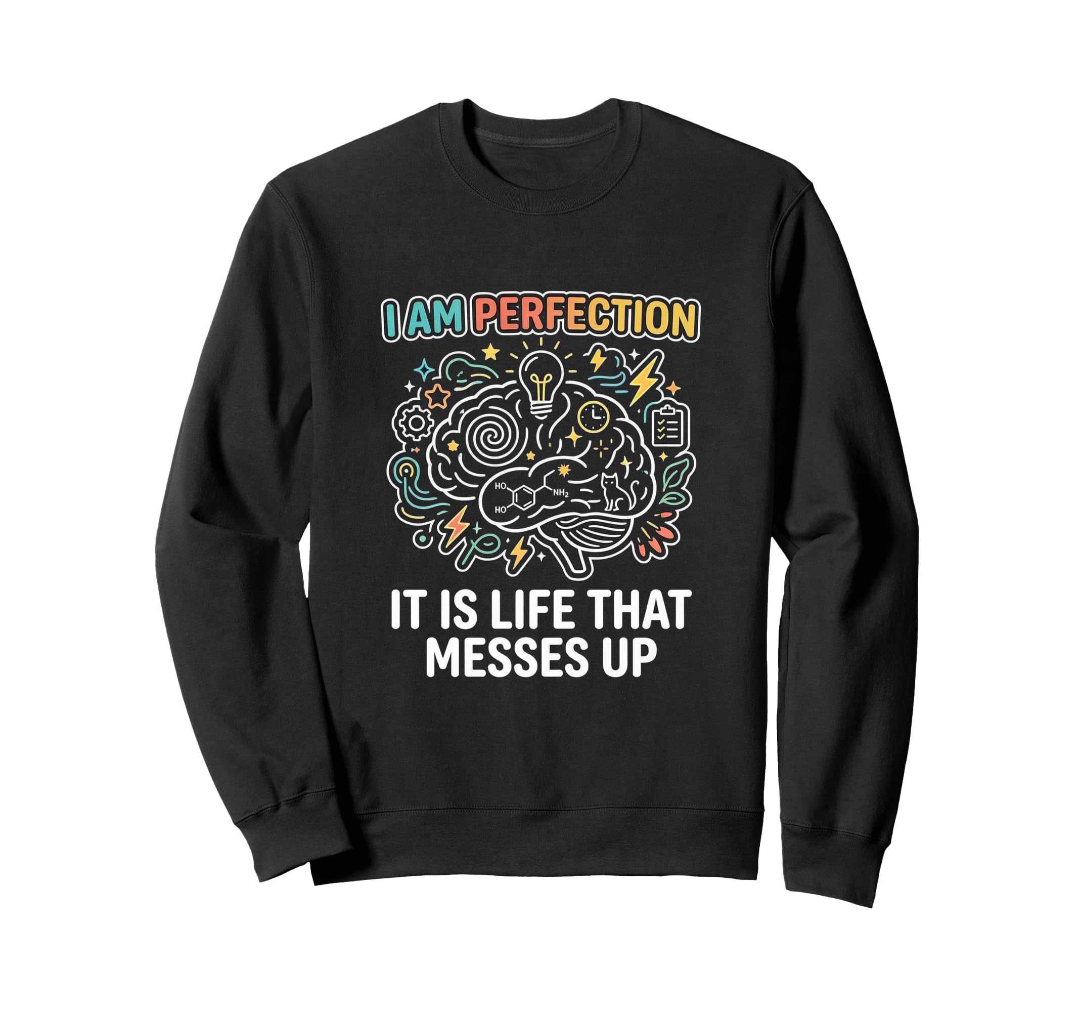 Sarcastic Overthinker Funny Sweatshirt - Fun Novelty Design Men Women - T-Shirt, Sweatshirt, Hoodie