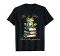 Tbr Or Dnf That Is Question Frog Book T-Shirt - Trendy Graphic for Adults - T-Shirt, Sweatshirt, Hoodie