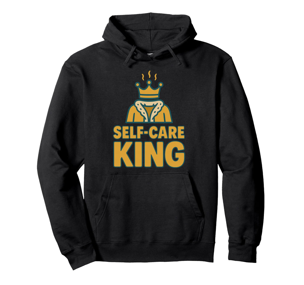 Self Care Dad Spa Day Mens Wellness Hoodie - Fun Novelty Design Unisex - T-Shirt, Sweatshirt, Hoodie