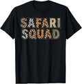 Safari Squad Animal Print Zoo Keeper Crew Men Women Kids T-Shirt Unisex T-shirt, Sweatshirt, Hoodie, Long Sleeve Tee - T-Shirt, Sweatshirt, Hoodie