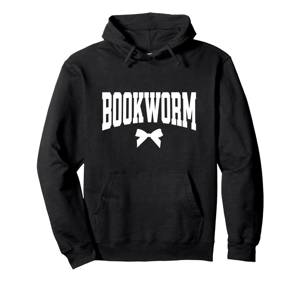 Reading Teacher Bookworm Bow Bookish Hoodie - Streetwear Style Men Women - T-Shirt, Sweatshirt, Hoodie