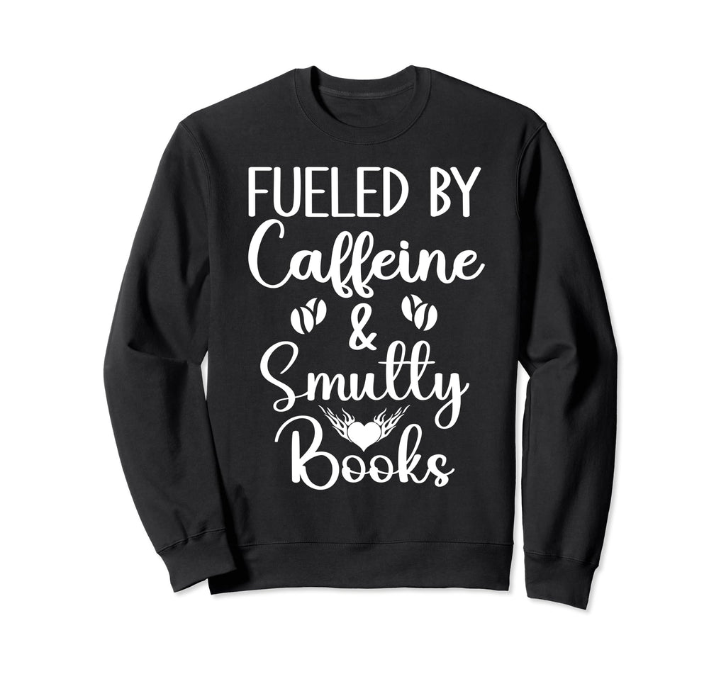 Spicy Book Coffee Icy Fueled Sweatshirt - Fun Novelty Design for Adults - T-Shirt, Sweatshirt, Hoodie
