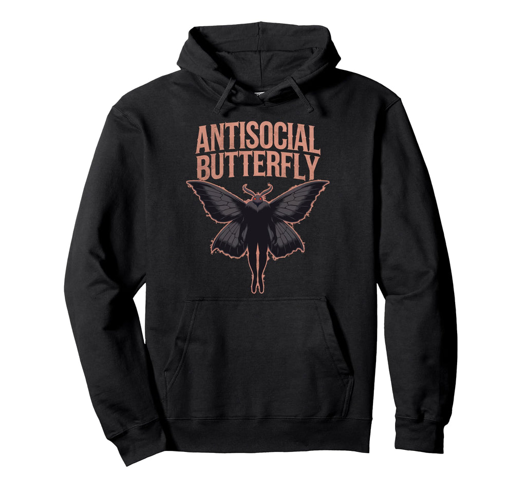 Cryptid Cryptozoology Mothman Introvert T-Shirt - Graphic Print Unisex - T-Shirt, Sweatshirt, Hoodie