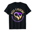 Keep Fighting Suicide Prevention T-Shirt - Novelty Apparel Men Women - T-Shirt, Sweatshirt, Hoodie
