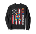 Autism Mom Autism Dad Autism Awareness Sweatshirt - Streetwear Style Unisex - T-Shirt, Sweatshirt, Hoodie