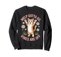 Orange Tabby Kitten Welp Gotta Go Sweatshirt - Trendy Graphic Men Women - T-Shirt, Sweatshirt, Hoodie