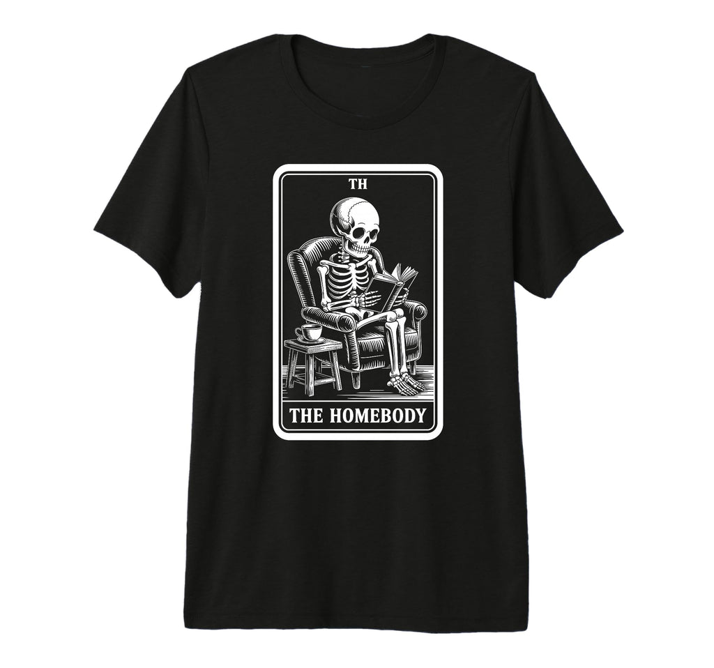 Homebody Tarot Card Indoorsy T-Shirt - Novelty Apparel Men Women - T-Shirt, Sweatshirt, Hoodie