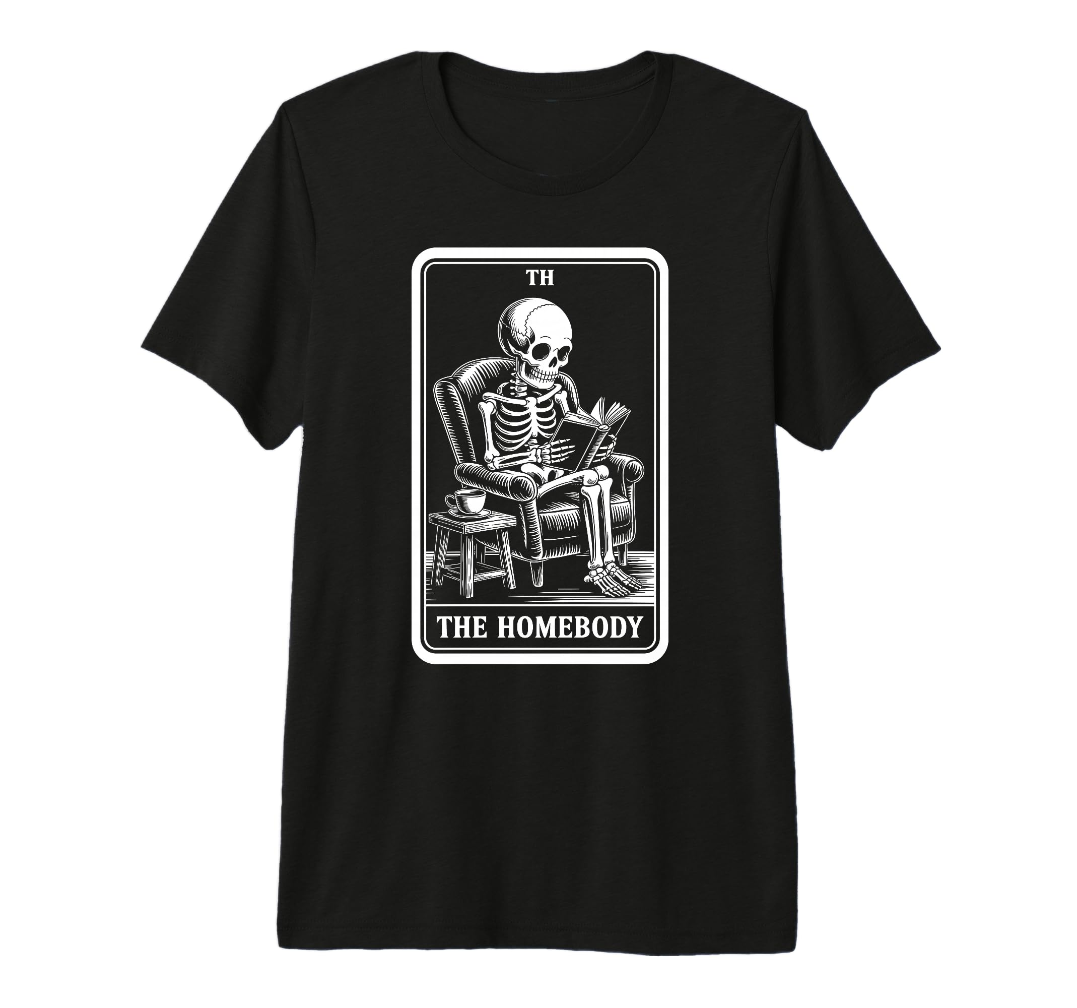 Homebody Tarot Card Indoorsy T-Shirt - Novelty Apparel Men Women - T-Shirt, Sweatshirt, Hoodie