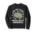 Mental Health Awareness End Stigma Sweatshirt - Minimalist Print for Adults - T-Shirt, Sweatshirt, Hoodie