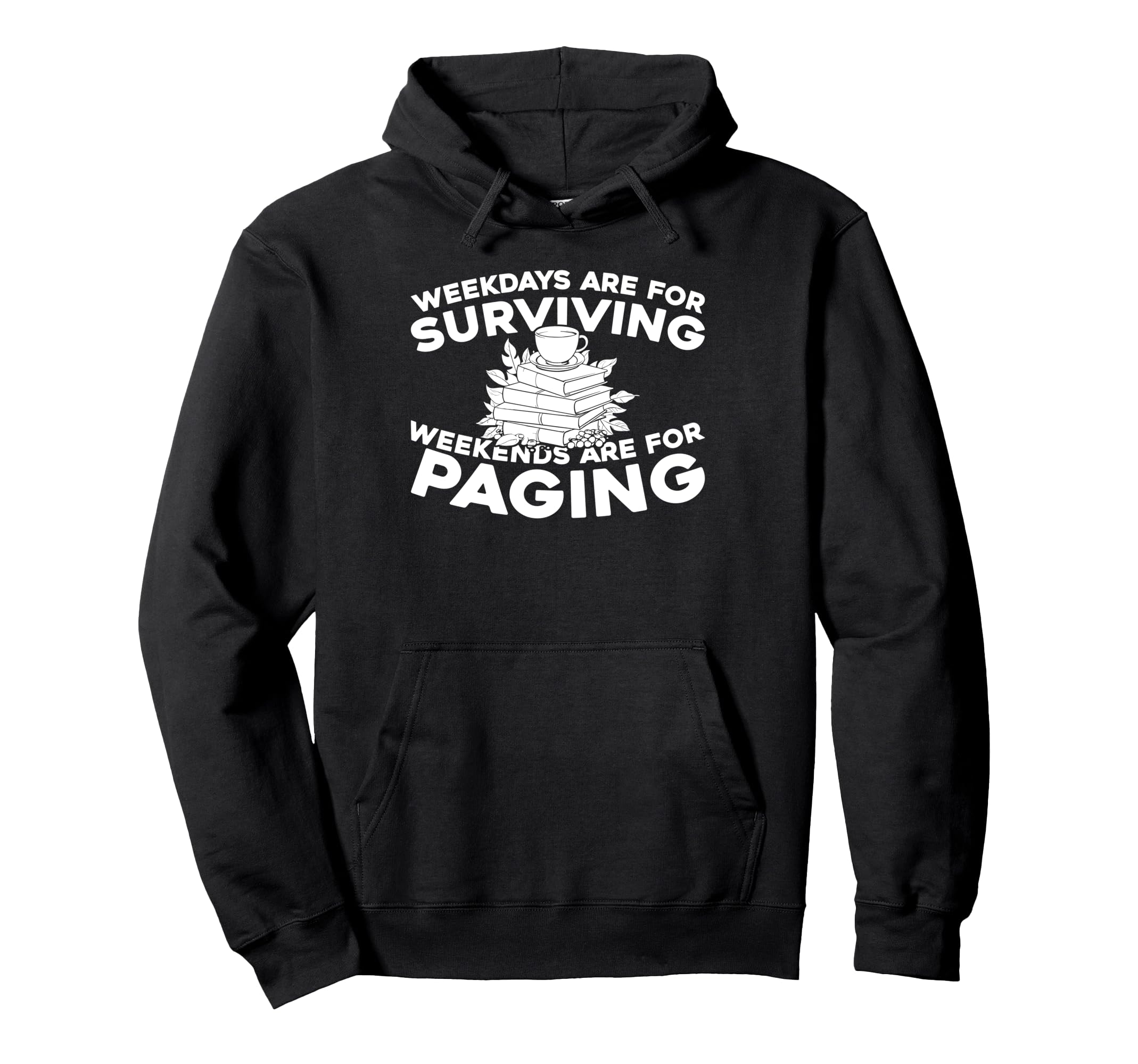 Books Writer Literature Novel Library Hoodie - Aesthetic Graphic Unisex - T-Shirt, Sweatshirt, Hoodie
