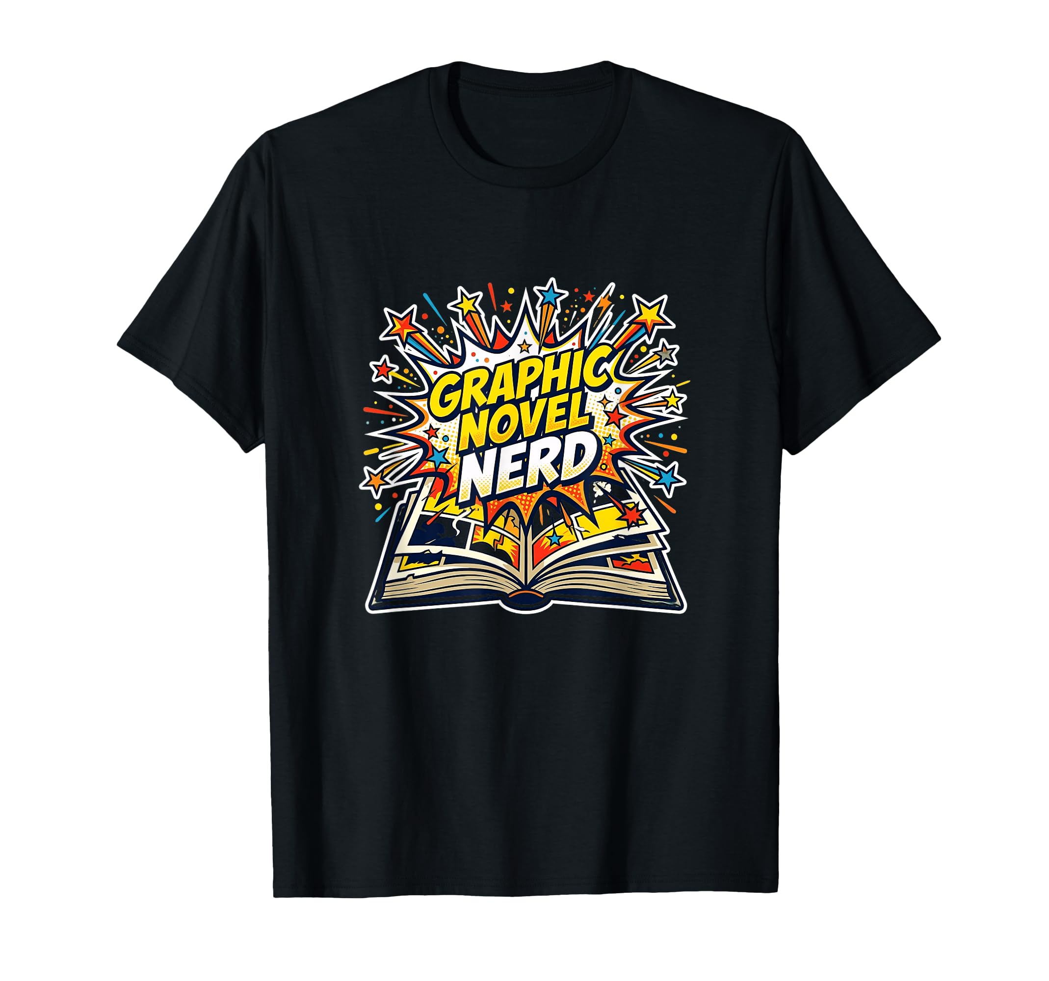 Novel Nerd Comic Book Fan Reader T-Shirt - Trendy Graphic Men Women - T-Shirt, Sweatshirt, Hoodie