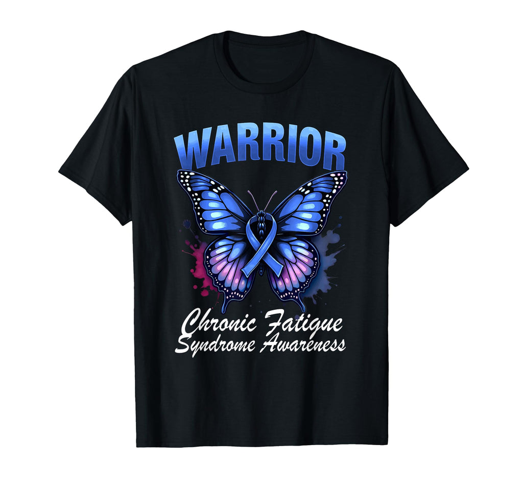 Splash Butterfly Chronic Fatigue T-Shirt - Custom Art Print Men Women - T-Shirt, Sweatshirt, Hoodie