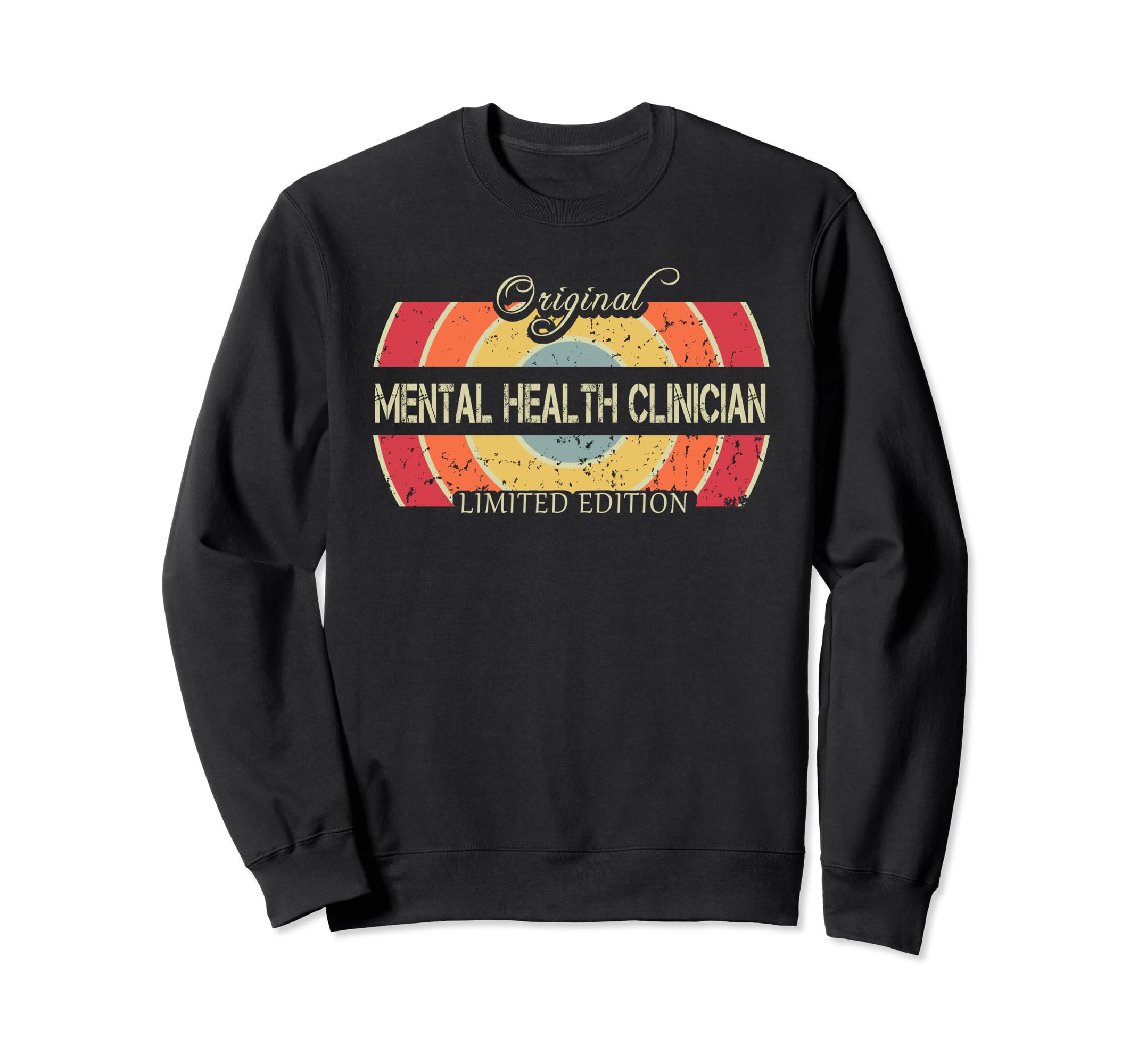 Funny Job Title Worker Mental Health Sweatshirt - Graphic Print for Adults - T-Shirt, Sweatshirt, Hoodie