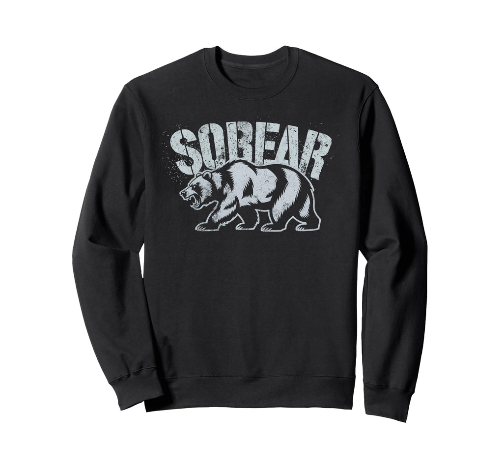 Sobear Bear Sobriety Aa Na Sweatshirt - Graphic Print Men Women - T-Shirt, Sweatshirt, Hoodie