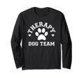 Therapy Dog Vest Bandana Co Sweatshirt - Aesthetic Graphic for Adults - T-Shirt, Sweatshirt, Hoodie