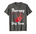Therapy Dog Team Group Dog Handler Animal T-Shirt - Trendy Graphic Unisex - T-Shirt, Sweatshirt, Hoodie