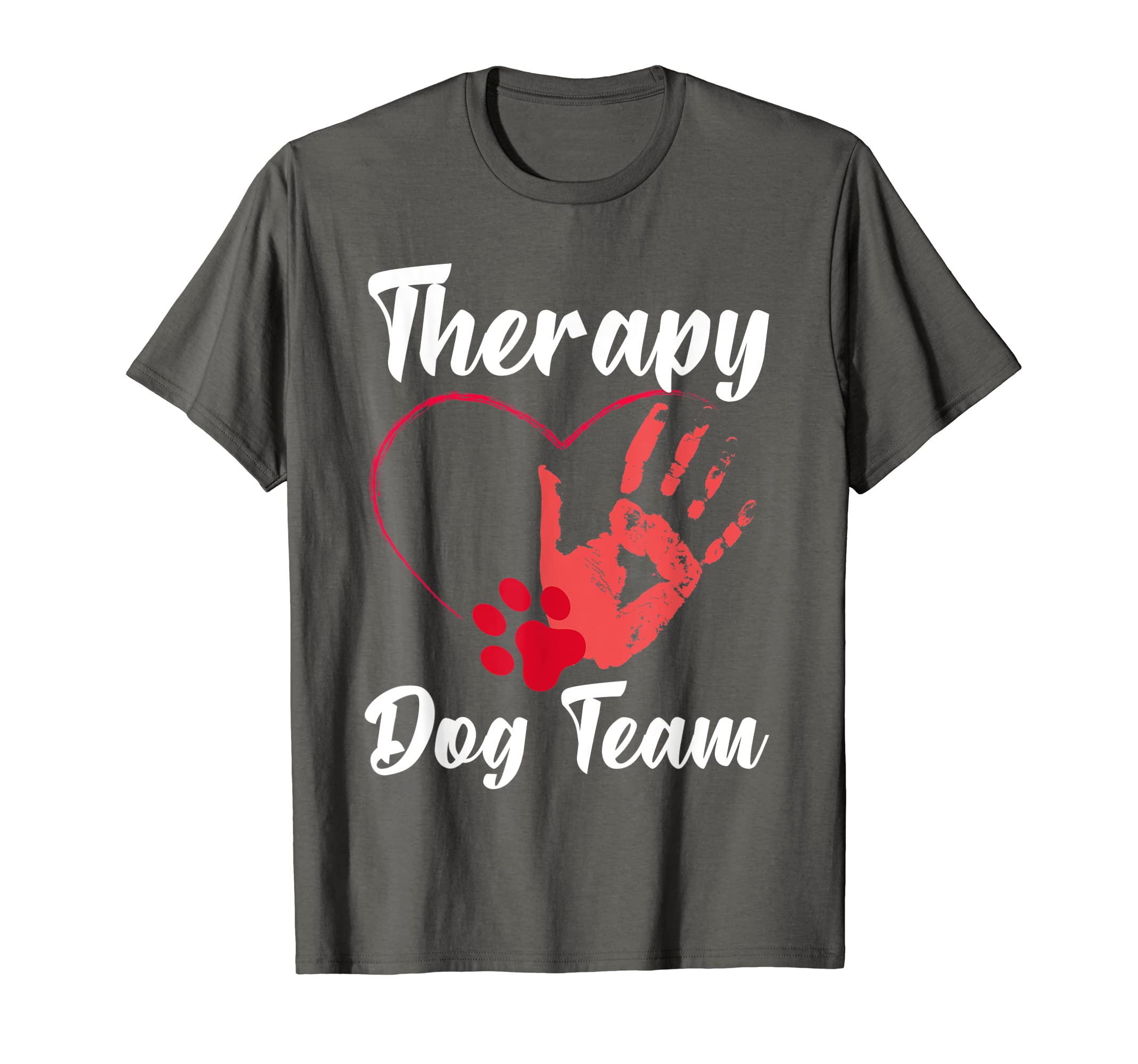 Therapy Dog Team Group Dog Handler Animal T-Shirt - Trendy Graphic Unisex - T-Shirt, Sweatshirt, Hoodie