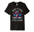 Dragon Reading Bookworm Book T-Shirt - Graphic Print Unisex - T-Shirt, Sweatshirt, Hoodie