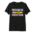 Progress Over Perfection Back To T-Shirt - Minimalist Print Men Women - T-Shirt, Sweatshirt, Hoodie