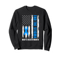 End Stigma Usa Flag Mens Health Sweatshirt - Fun Novelty Design Men Women - T-Shirt, Sweatshirt, Hoodie