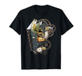 Steampunk Art Dragon Story Book T-Shirt - Aesthetic Graphic for Adults - T-Shirt, Sweatshirt, Hoodie