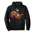 Meditation Turkey Yoga Pose Relaxing Hoodie - Trendy Graphic Men Women - T-Shirt, Sweatshirt, Hoodie