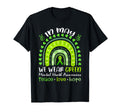 Rainbow May We Wear Green Mental T-Shirt - Casual Everyday Wear for Adults - T-Shirt, Sweatshirt, Hoodie
