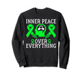 Inner Peace Over Everything Mental Sweatshirt - Trendy Graphic for Adults - T-Shirt, Sweatshirt, Hoodie