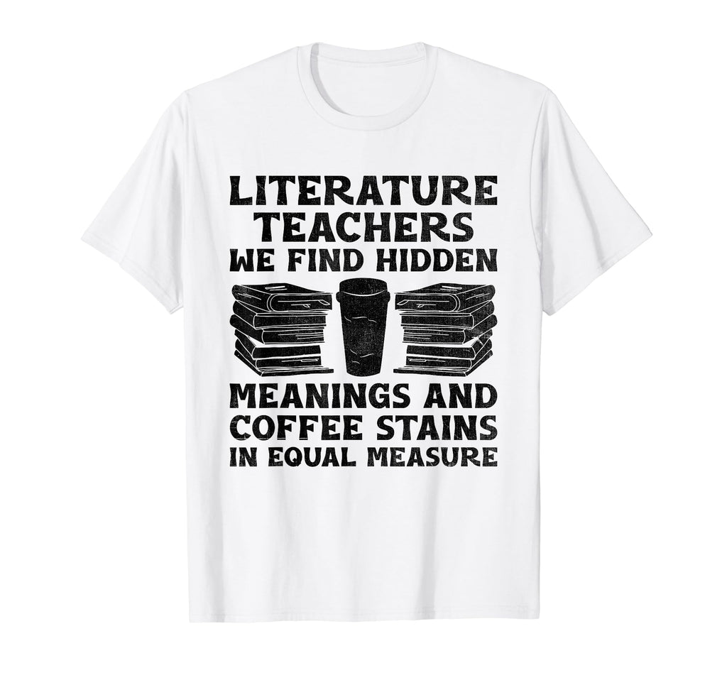 Literature Teacher School Teacher T-Shirt - Trendy Graphic for Adults - T-Shirt, Sweatshirt, Hoodie