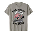 Overthinking Is My Cardio Funny T-Shirt - Casual Everyday Wear for Adults - T-Shirt, Sweatshirt, Hoodie