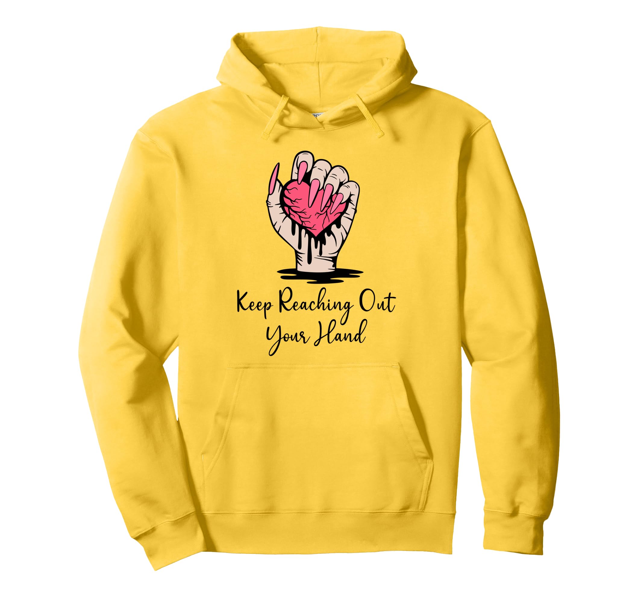 Keep Reaching Out Your Hand Bookish Hoodie - Novelty Apparel for Adults - T-Shirt, Sweatshirt, Hoodie