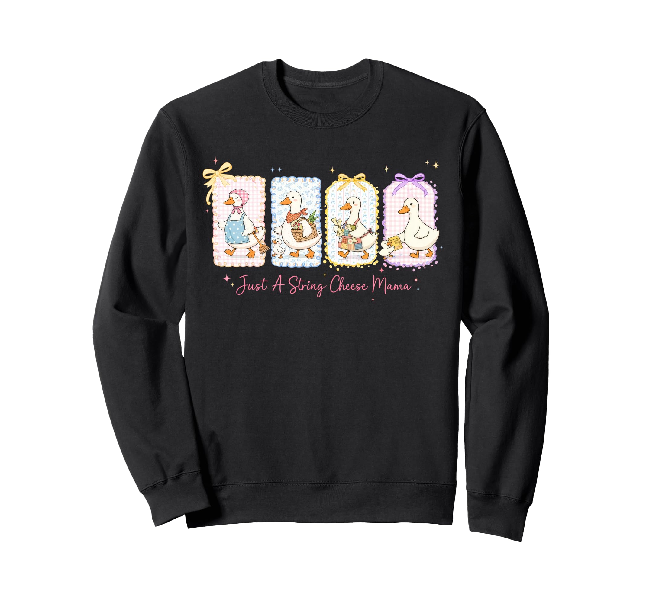 Just String Cheese Mama Era Funny Sweatshirt - Graphic Print Men Women - T-Shirt, Sweatshirt, Hoodie