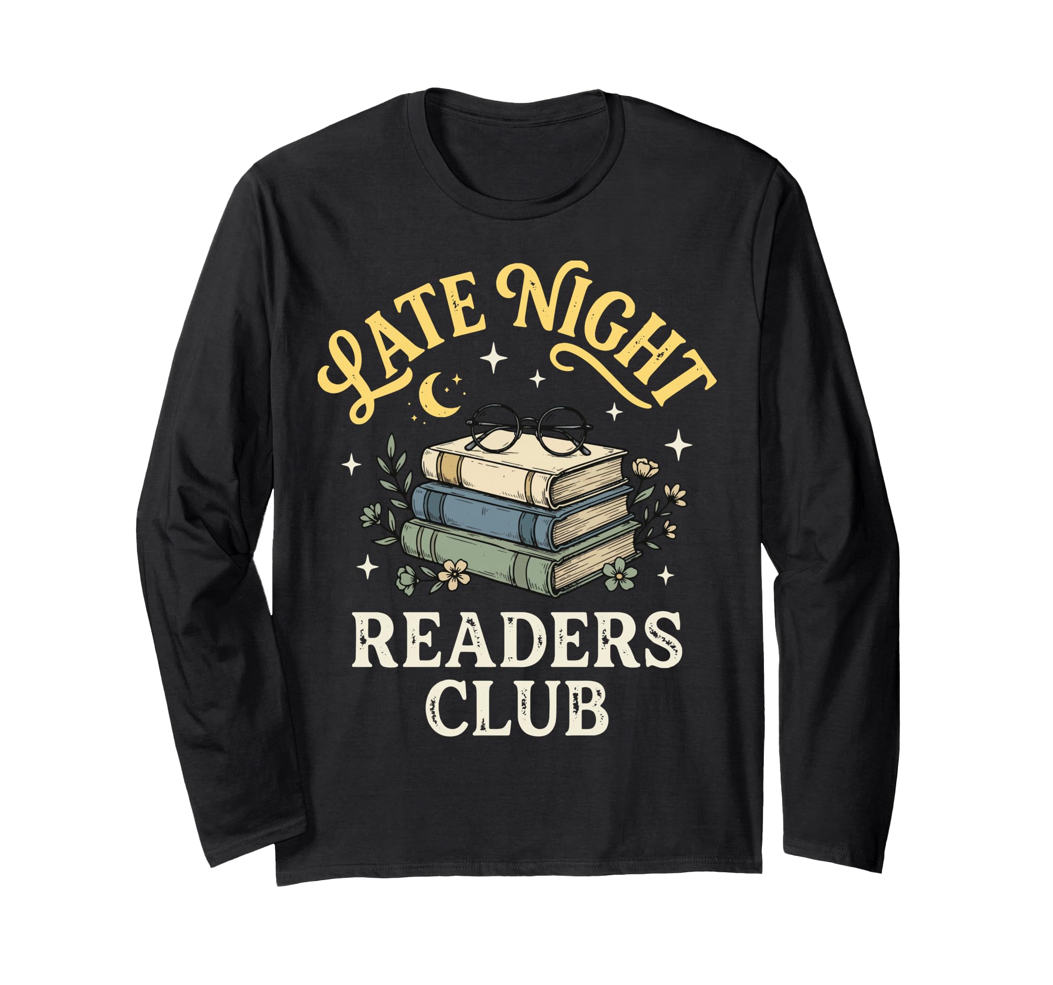 Night Reader Reading Bookworm Sweatshirt - Trendy Graphic Men Women - T-Shirt, Sweatshirt, Hoodie