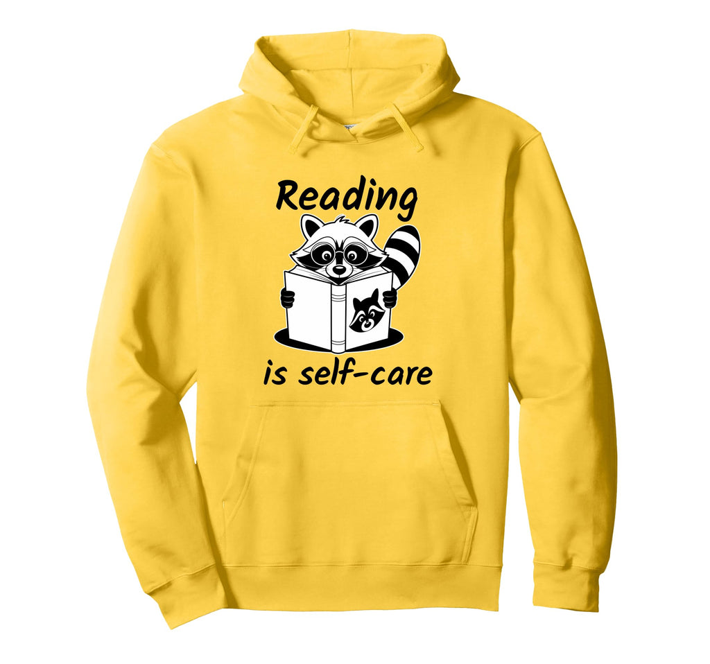 Reading Is Self Care Hoodie - Trendy Graphic Men Women - T-Shirt, Sweatshirt, Hoodie