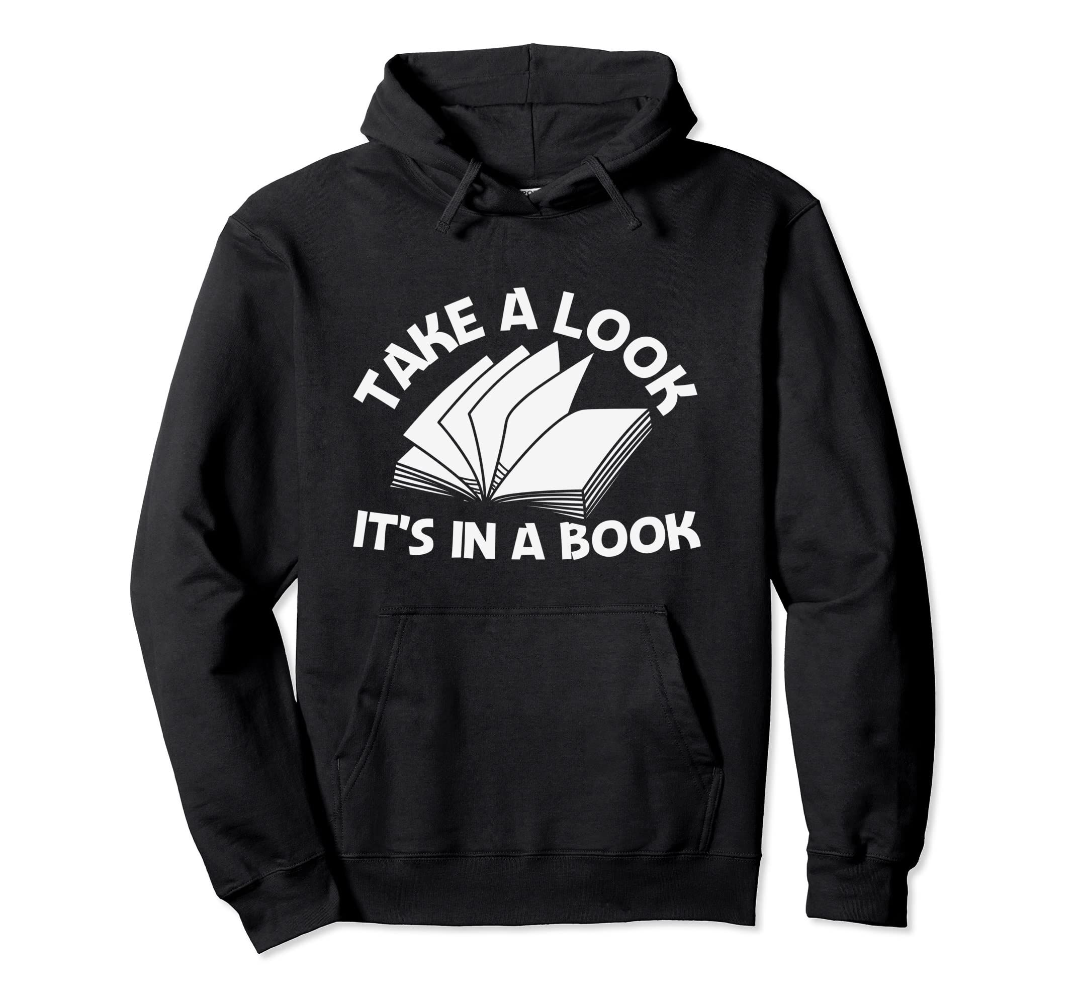 Take Its Book Nerds Reader Bookworms Hoodie - Minimalist Print Unisex - T-Shirt, Sweatshirt, Hoodie
