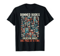 Read Banned Books Bookworm Book T-Shirt - Fun Novelty Design for Adults - T-Shirt, Sweatshirt, Hoodie