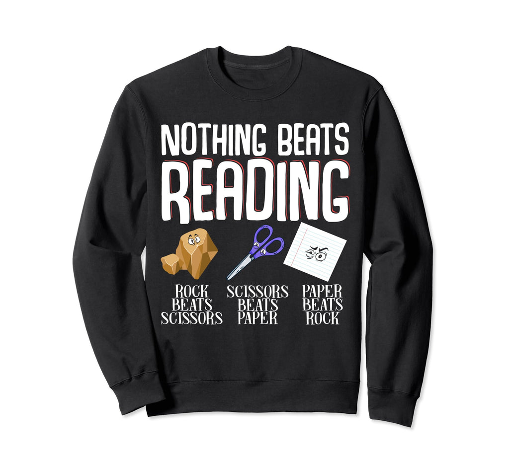 Book Reading Literature Bookworm Sweatshirt - Novelty Apparel Unisex - T-Shirt, Sweatshirt, Hoodie