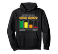 Battery Life Social Worker Social Work Hoodie - Graphic Print for Adults - T-Shirt, Sweatshirt, Hoodie
