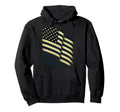 Best Step Dad Ever American Flag Fathers Day Hoodie - Unique Graphic Unisex - T-Shirt, Sweatshirt, Hoodie