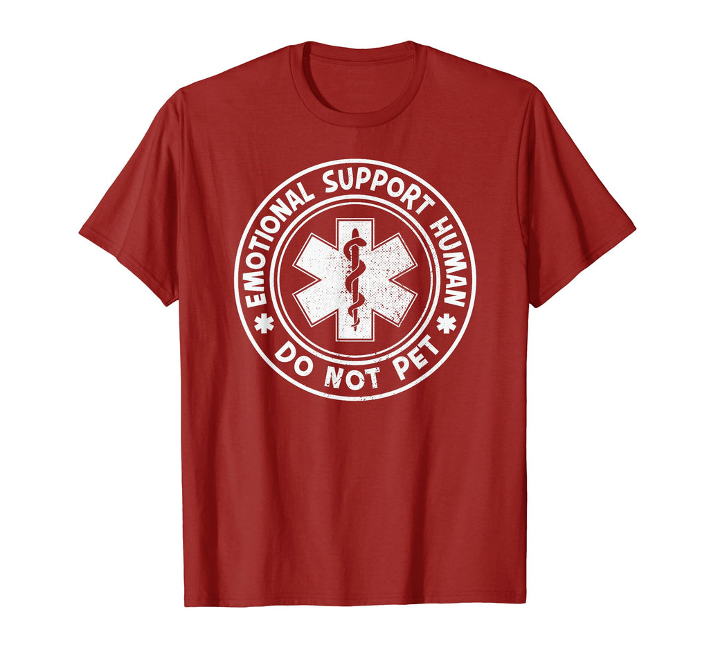 Emotional Support Human Mental Health Hoodie - Unique Graphic for Adults - T-Shirt, Sweatshirt, Hoodie