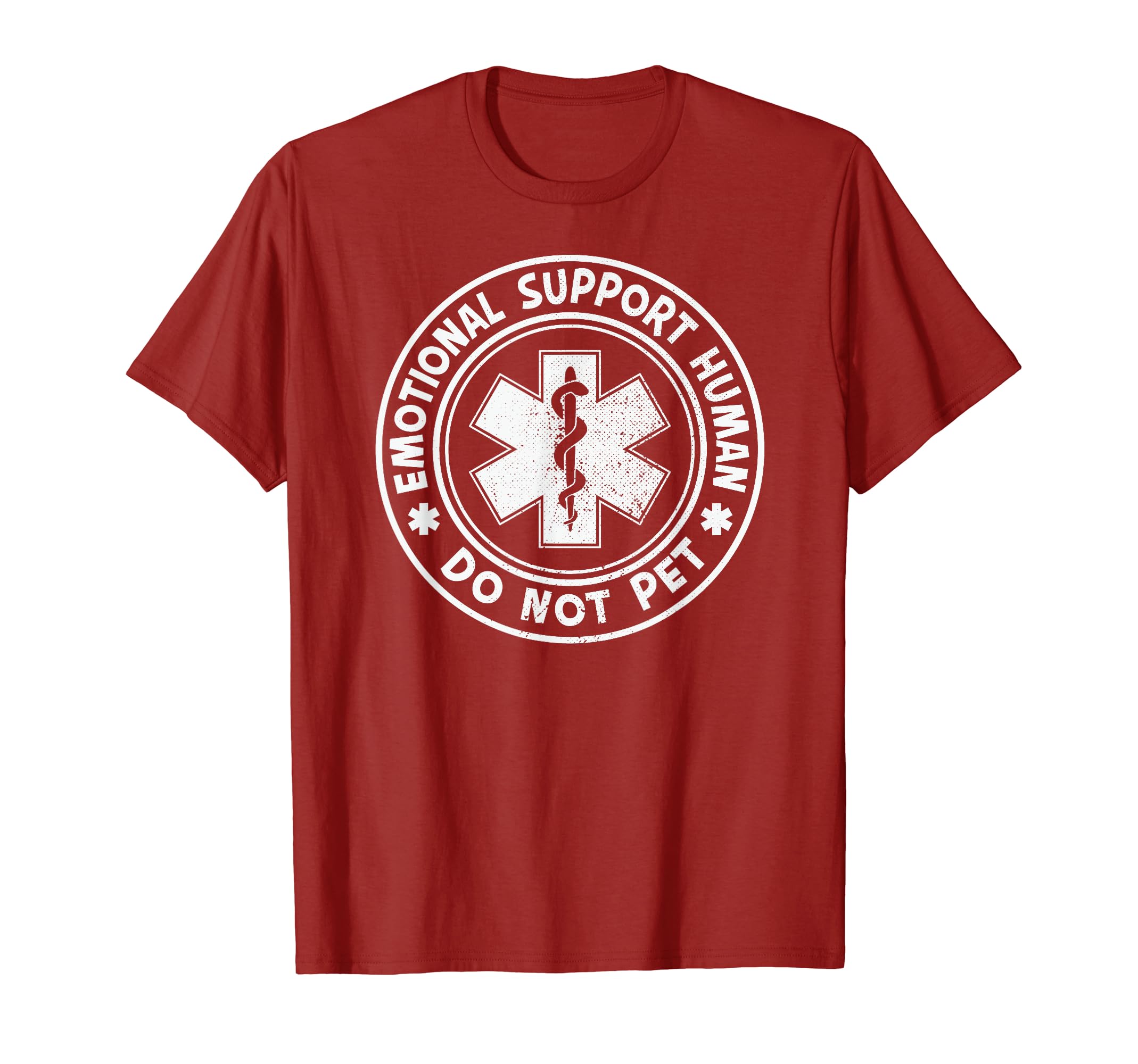 Emotional Support Human Mental Health Hoodie - Unique Graphic for Adults - T-Shirt, Sweatshirt, Hoodie