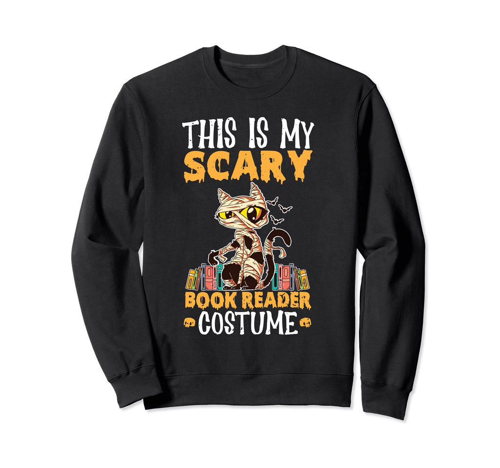 This Is My Scary Book Reading Sweatshirt - Streetwear Style for Adults - T-Shirt, Sweatshirt, Hoodie