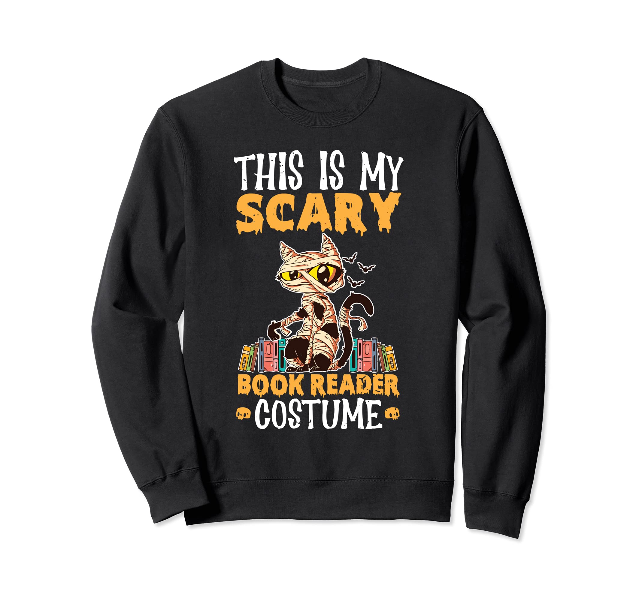 This Is My Scary Book Reading Sweatshirt - Streetwear Style for Adults - T-Shirt, Sweatshirt, Hoodie